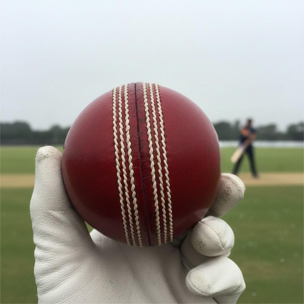 Premium Quality Cricket Leather Ball