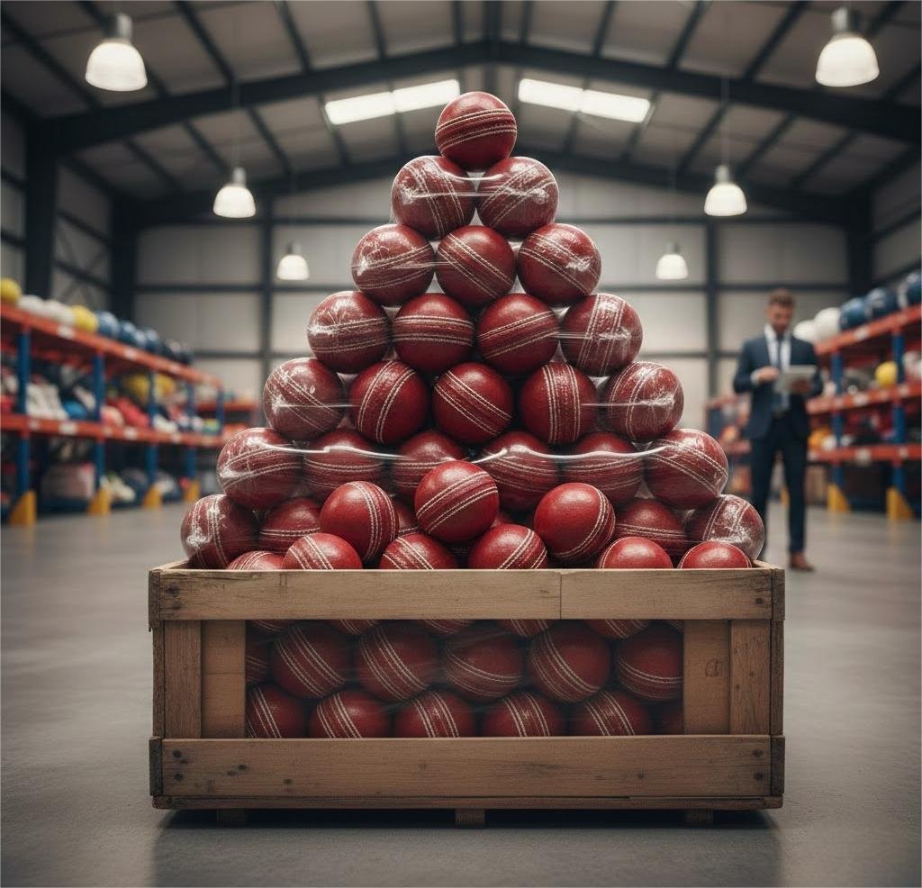 cricket leather balls MOQ supplier