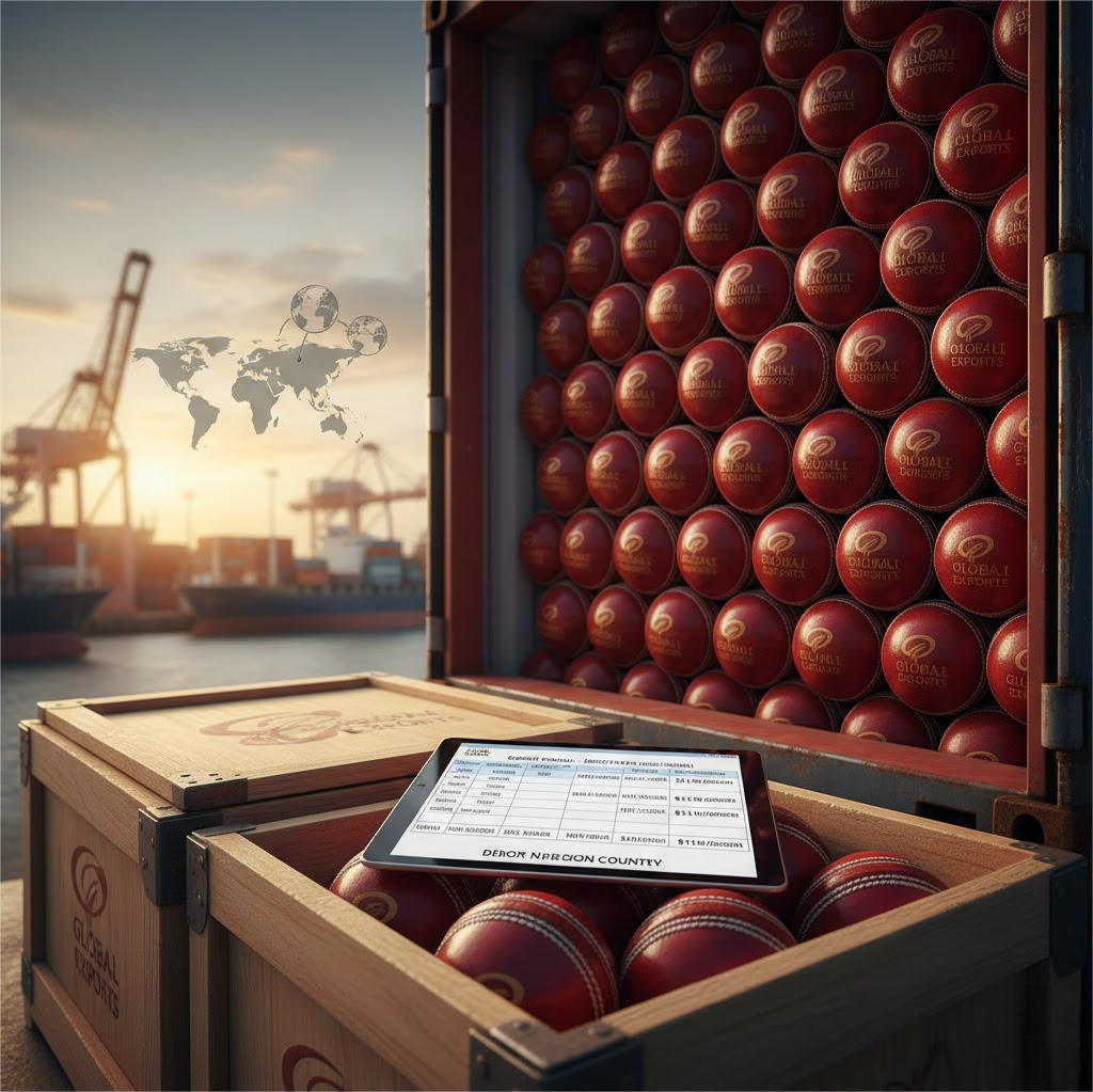 cricket leather balls export pricing,