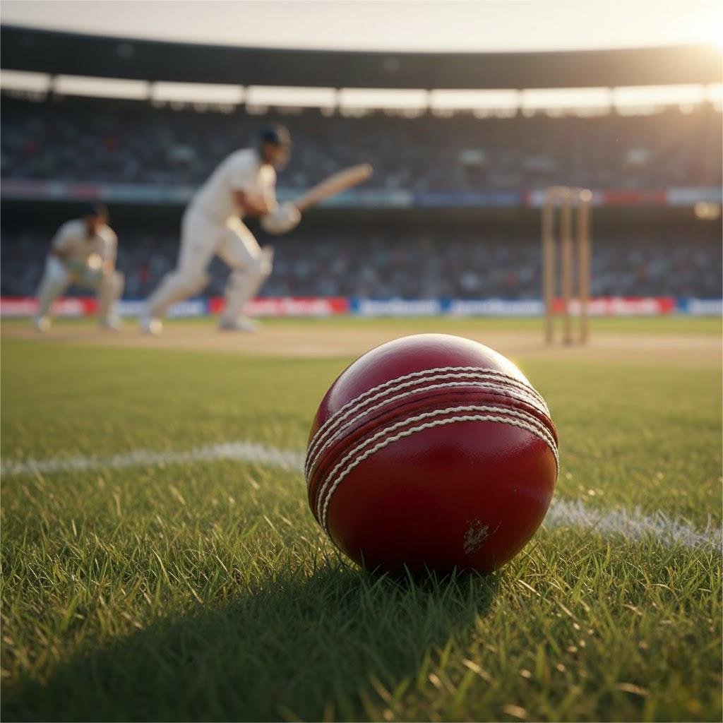 premium-grade leather cricket