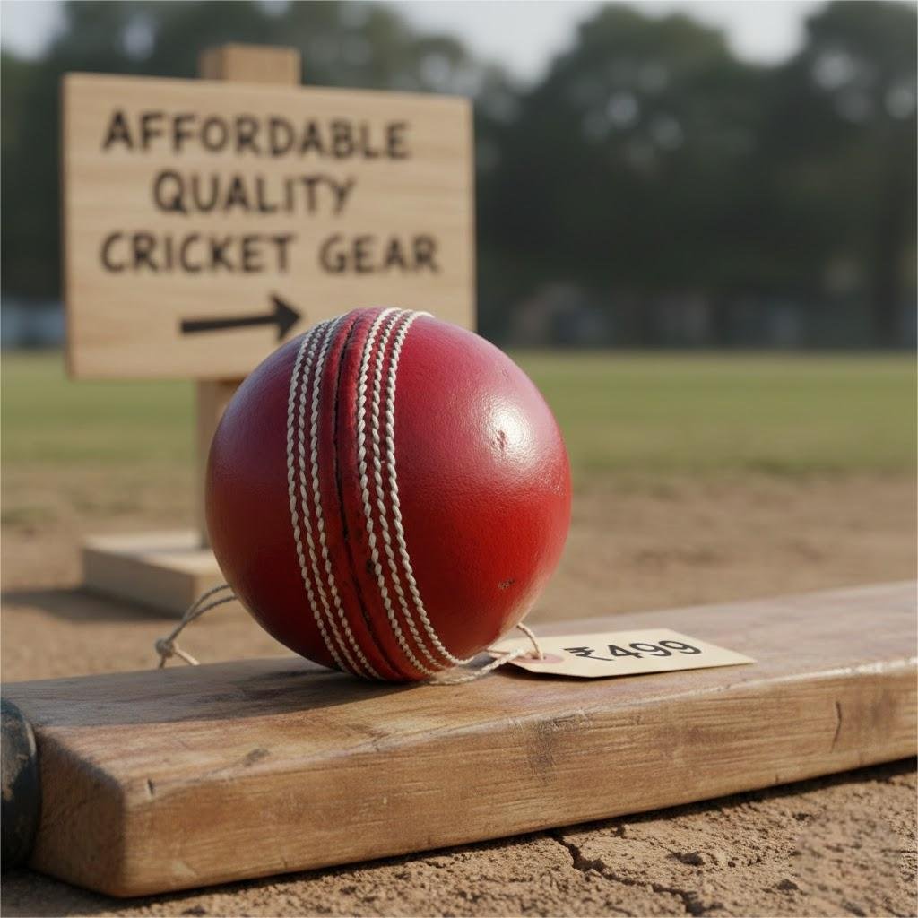 quality leather cricket ball without premium pricing