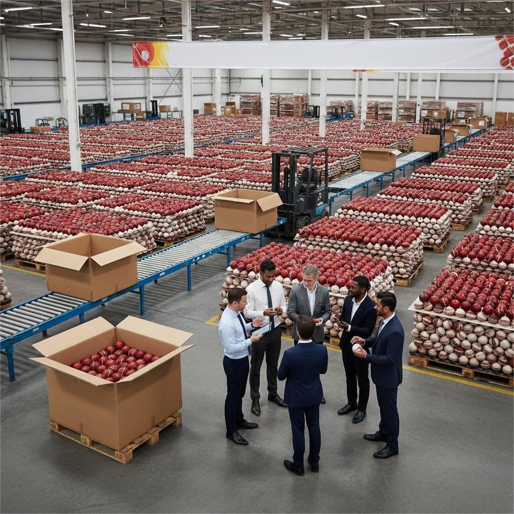 cricket leather balls B2B wholesale