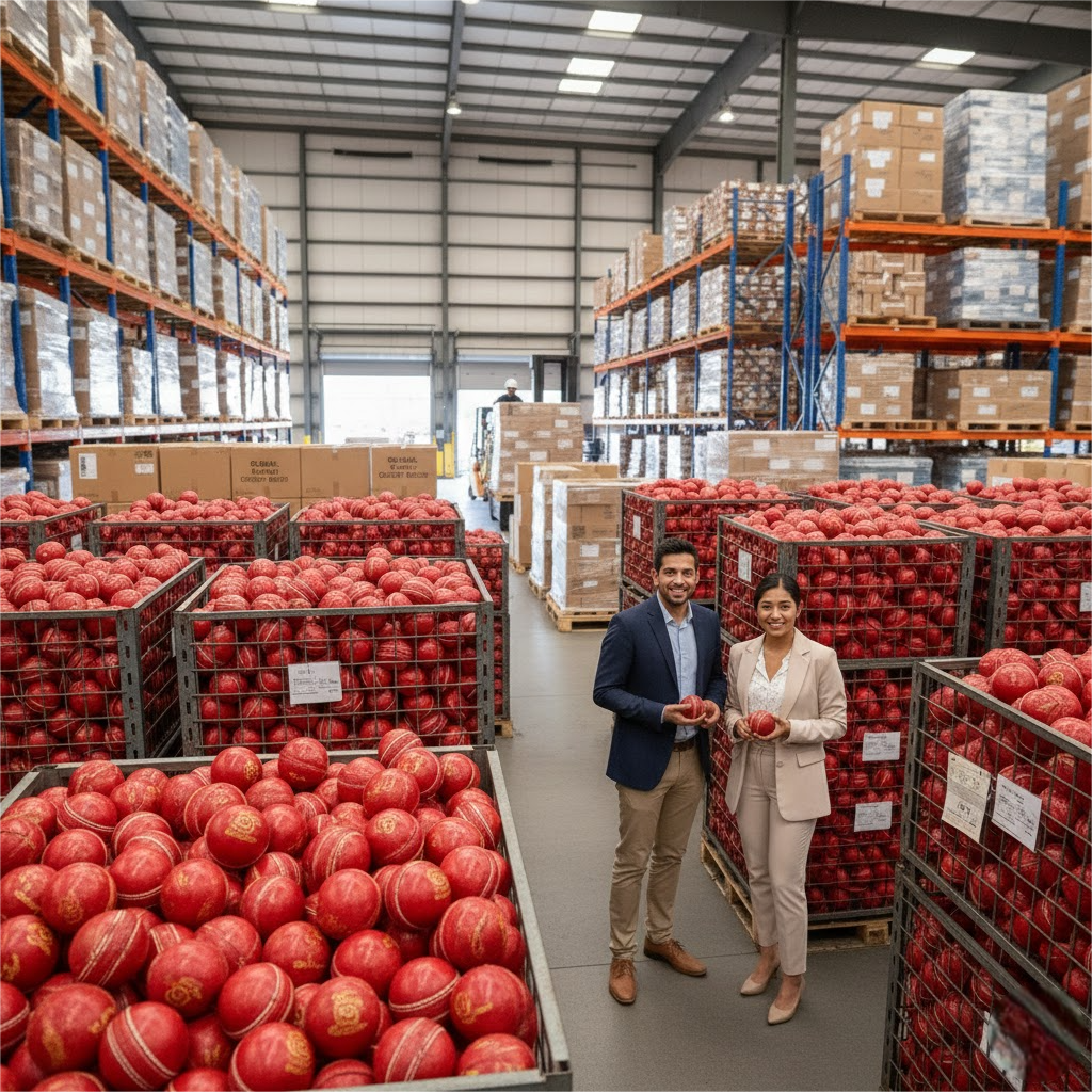 cricket leather balls commercial supply