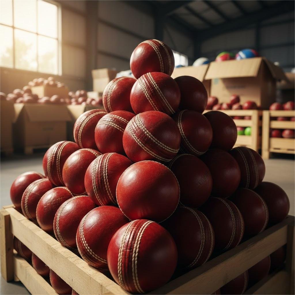 Wholesale leather cricket balls
