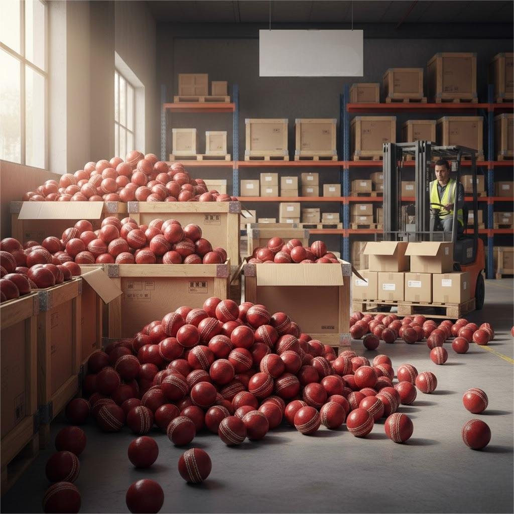 Bulk order cricket leather balls